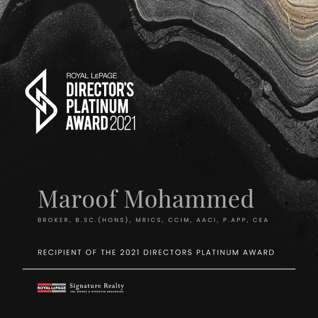 Maroof Mohammed, Real Estate Broker | Direct Platinum Award